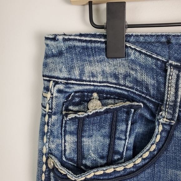 Seven7 Denim Bootcut Jeans Women 29 - Picture 6 of 11